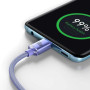 Кабель USB Baseus Crystal Shine Type-C to Type-C 100W, Purple