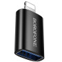 Перехідник OTG Borofone BV26 Lightning - USB 2.0, Black
