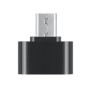 Перехідник OTG "Metall Shot" MicroUSB - USB 2.0, Black