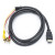 Трехкомпонентный кабель HDMI - RCA 1,5 м Black