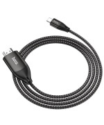 Переходник  HOCO UA16 Type-C – HDM, Gray