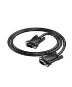 Кабель HOCO US11 VGA to VGA Male to Male HD data cable 1m, Black