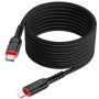USB Кабель HOCO X59 Type-C - Lightning (3m), Black