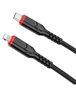 USB Кабель HOCO X59 Type-C - Lightning (2m), Black