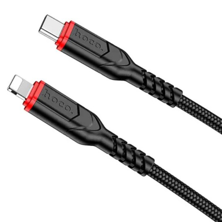 USB Кабель HOCO X59 Type-C - Lightning (3m), Black