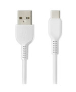 Data Кабель Hoco X20 USB to Type-C 3A 2m, White