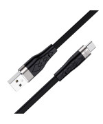 Data-кабель Hoco X53 Angel Silicone Type-C 2.4A 1m, Black