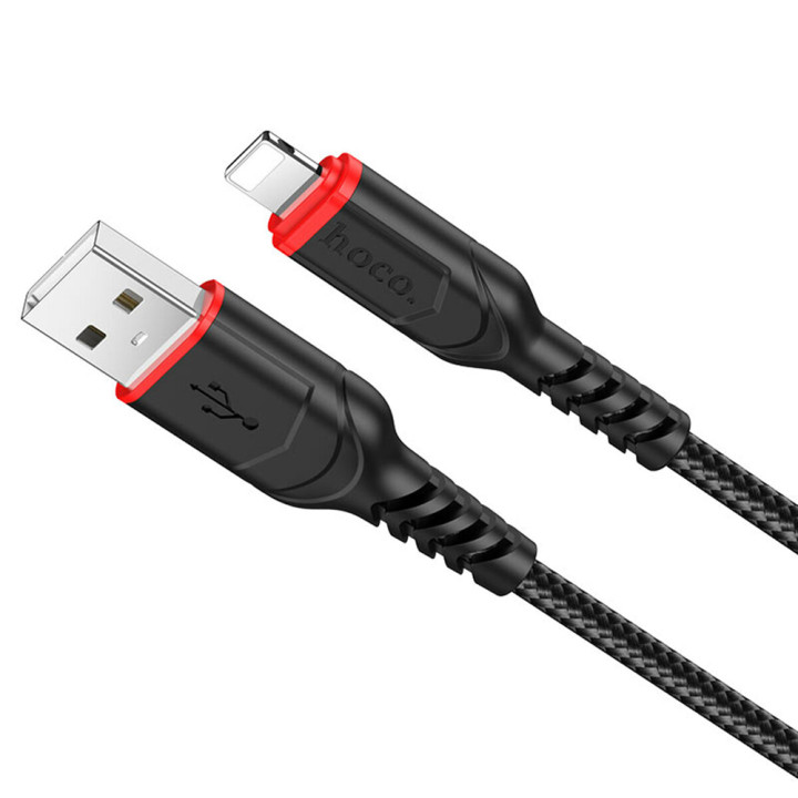 Кабель HOCO X59 USB to Lightning 3m, Black