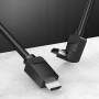 Кабель Vention AAQBH HDMI to HDMI 270 Degree V2.0 2m, Black