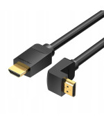 Кабель Vention AAQBG HDMI to HDMI 270 Degree V2.0 1.5m, Black