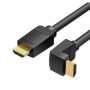 Кабель Vention AARBG HDMI Right Angle Cable 90 Degree v2.0, 1.5m, Black