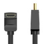 Кабель Vention AARBG HDMI Right Angle Cable 90 Degree v2.0, 1.5m, Black