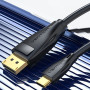 Кабель Vention (CGYBH) 8K HD USB-C to DP DisplayPort 2m, Black