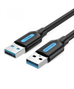 Кабель подовжувач Vention CONBI USB 3.0 Type-A Male to Type-A Male Cable 3m, Black