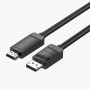 Кабель Vention HAGBG 4k Displayport to HDMI Cable 1.5m, Black