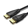 Кабель Vention DisplayPort v1.4 (8K 60Hz/4K 144Hz/2K 165Hz/1080P 240Hz) HCCBF 1m, Black