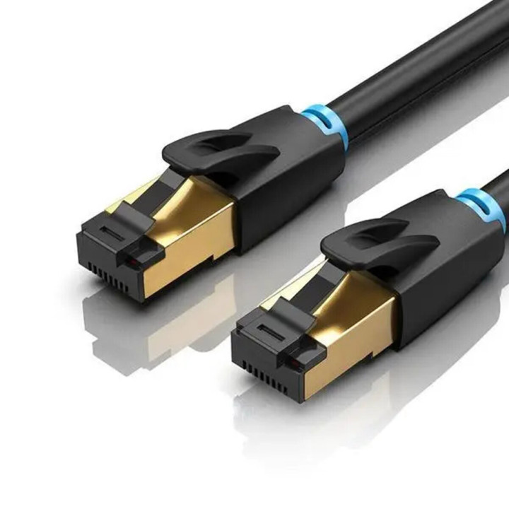 Кабель Vention Cat.8 SFTP Patch Cable 3m IKABI, Black