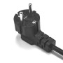 Кабель питания Vention ZCGBAC 3-Prong Power Cord C13 Connector to EU Plug, Black