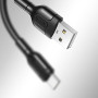 Data - кабель XO NB212 USB - Type-C 2.1A 1m, Black