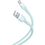 Data - кабель XO NB212 USB - Micro USB 2.1A 1m, Blue