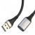 Кабель удлинитель XO NB219 USB - USB 2.0 (2m), Black