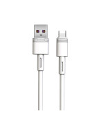 Data кабель с функцией супер быстрой зарядки XO NB-Q166 USB to Lightning 5A 1m, White