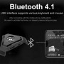 Игровой комплект 3-in-1 G101 (клавиатура+мышка M3+ переходник) с подсветкой для Android, Black