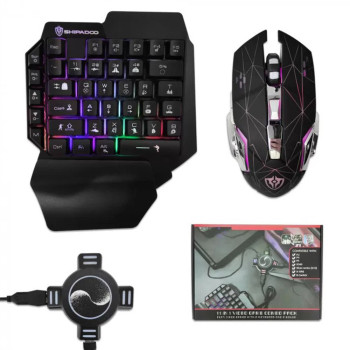 Набор игровой Game Converter Mix Pro (клавиатура, мышка, адаптер), Black