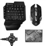 Набор игровой Game Converter Mix Pro (клавиатура, мышка, адаптер), Black