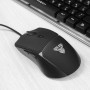 Провідна ігрова клавіатура і мишка Fantech Major KX-302s з підсвіткою 8000 DPI, Black