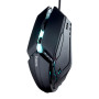 Провідна ігрова клавіатура та мишка Hoco GM18 з RGB підсвічуванням, Black