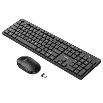 Безпровідна Bluetooth клавіатура з мишкою Hoco GM17, Black
