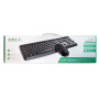Проводная клавиатура и мышка iMICE KM-520 DPI 1200, Black