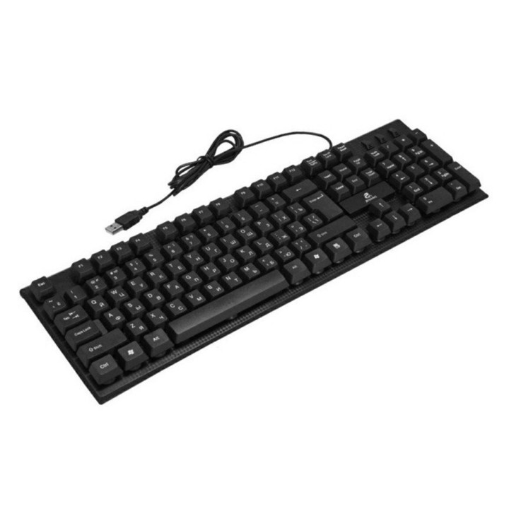 USB клавиатура Jeqang JK-905 проводная, Black