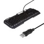 Проводная игровая клавиатура и мышка Jeqang JK-968 с подсветкой, Black