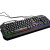 Проводная игровая USB клавиатура XO KB-01 Metal с RGB подсветкой, Black