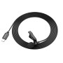 Мікрофон петличка Borofone BFK11 Lightning, 2m, Black