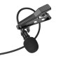Микрофон петличка Borofone BFK11 Lightning, 2m, Black