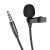 Микрофон петличка Hoco L14 mini-jack 3.5mm, 2m, Black