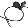 Мікрофон петличка Hoco L14 mini-jack 3.5mm, 2m, Black