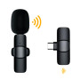 Беспроводной микрофон петличка WK V30 Type-C, Black