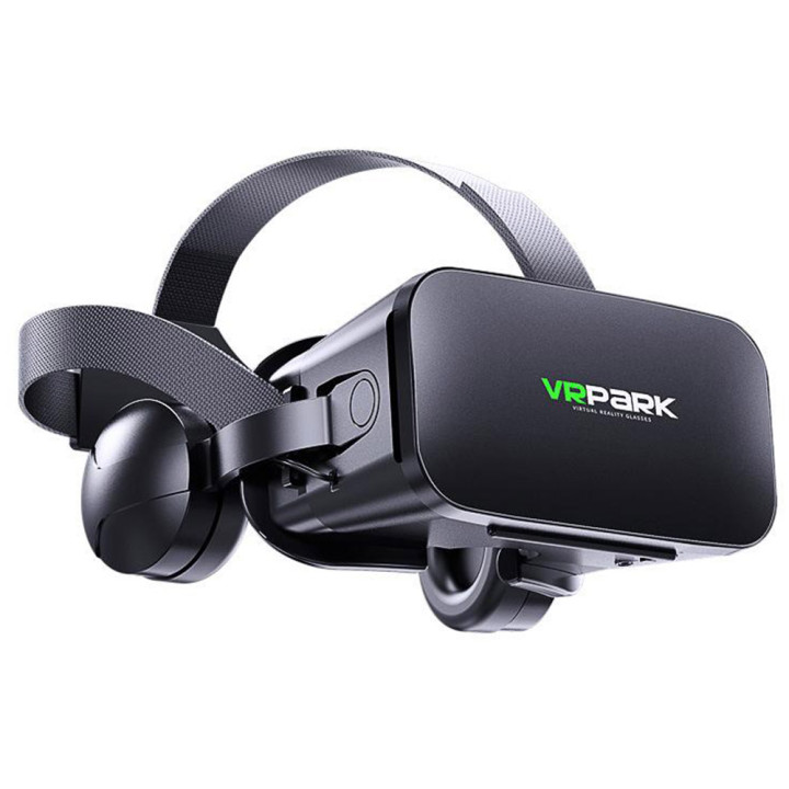 Окуляри віртуальної реальності VR BOX Park з навушниками Black