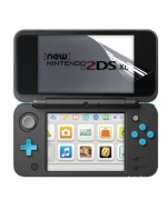 Противоударная гидрогелевая пленка Hydrogel Film для игровой приставки Nintendo New 2Ds XL (Big), Transparent