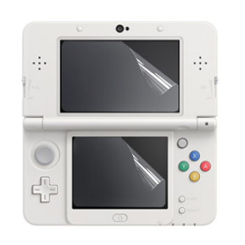 Противоударная гидрогелевая пленка Hydrogel Film для игровой приставки Nintendo New 3Ds XL (Small), Transparent