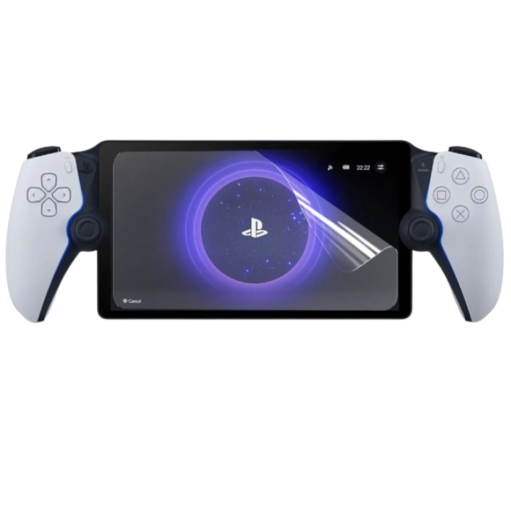 Противоударная гидрогелевая пленка Hydrogel Film для игровой приставки Sony Playstation Portal, Transparent