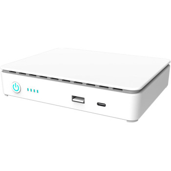 Источник бесперебойного питания PowerBank M1550 UPS Mini DC 15600mAh PD 20W Type-C для роутеров, видеокамер, модемов, White