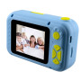 Дитячий фотоапарат XO XJ02 400 mAh з мікрофоном та висувним об'єктивом, Blue