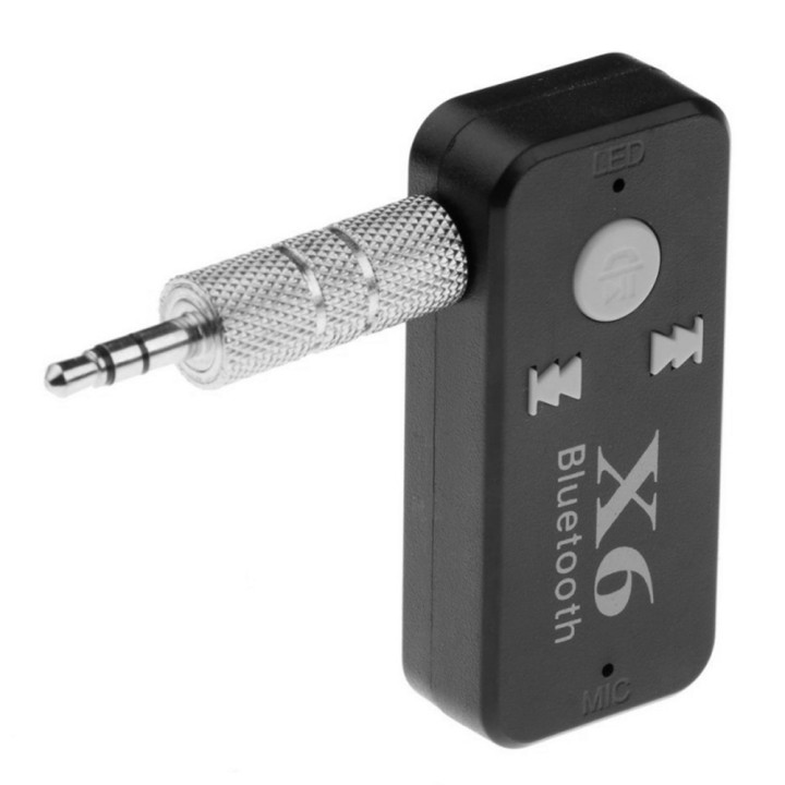 Bluetooth адаптер BT-X6 AUX для авто, Black