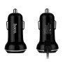 Автомобільний зарядний пристрій HOCO Z5 lightning-micro-Type-C (black)