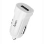 Автомобільний зарядний пристрій Hoco Z2 1.5A micro USB White